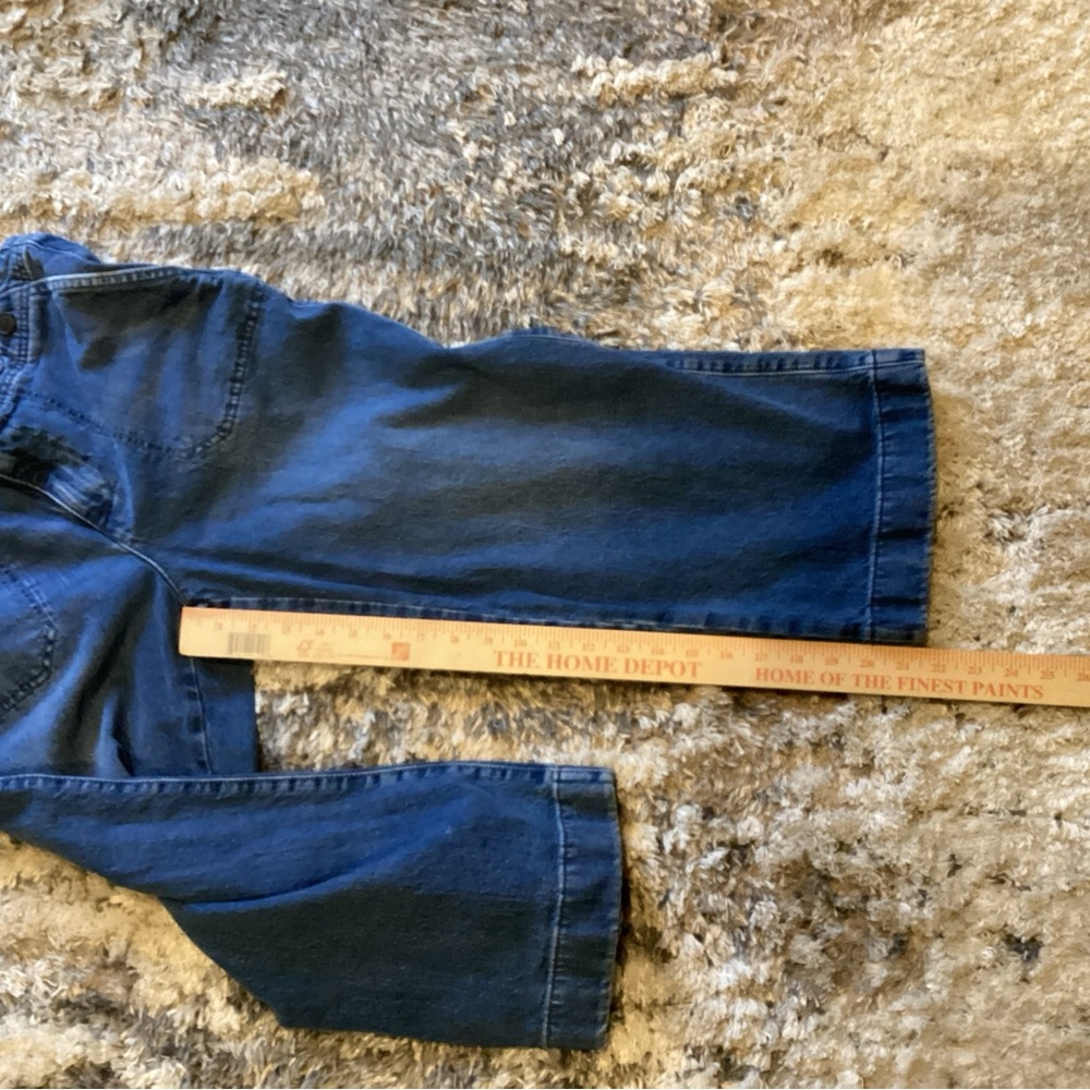 TALBOTS Wide Leg Crop Jeans Medium Wash Women’s 8P - Picture 8 of 8
